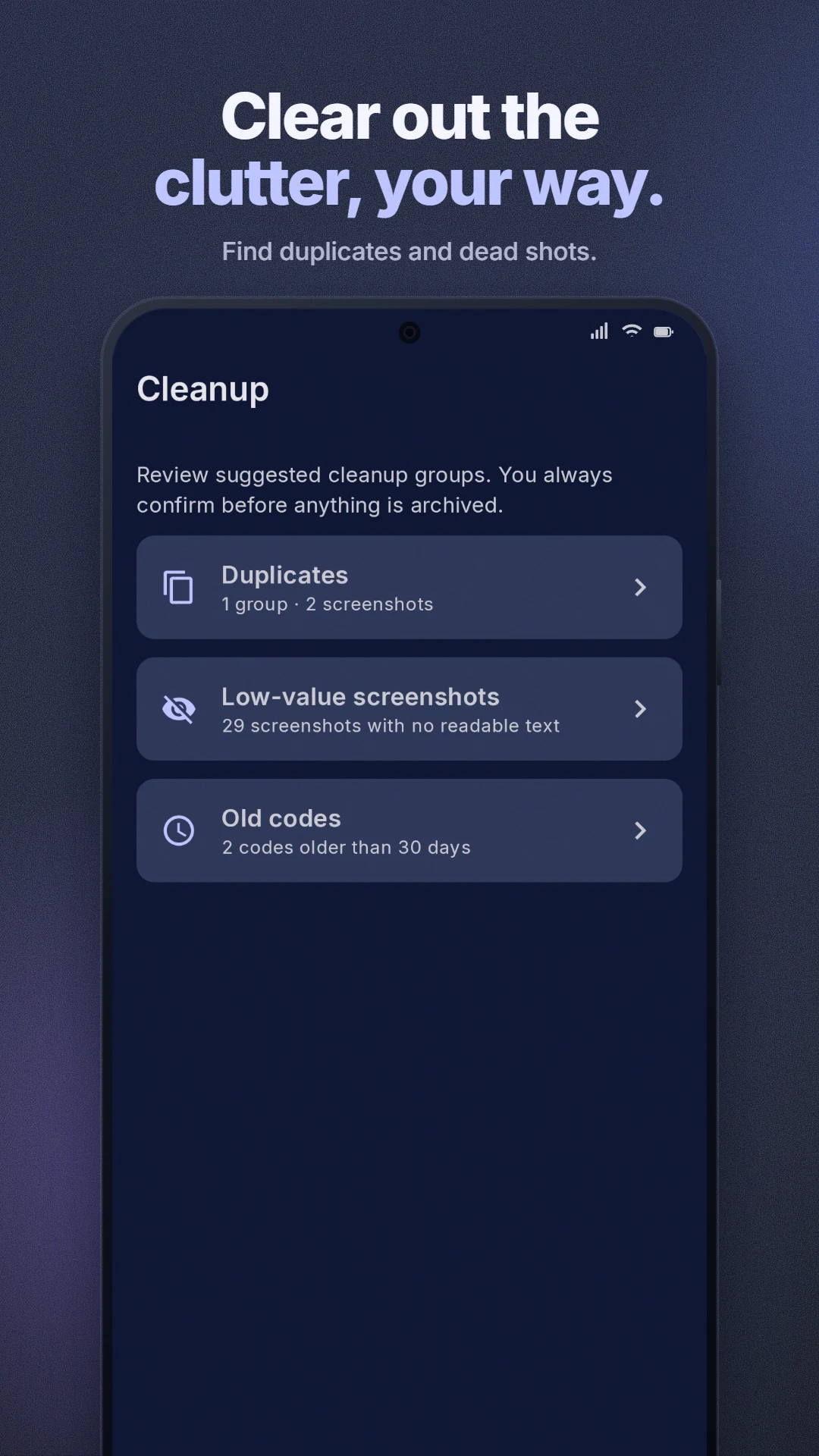 ShotFinder: Screenshot Search screenshot